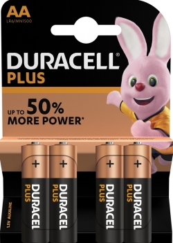 Duracell AA MN1500/LR6 4er Plus